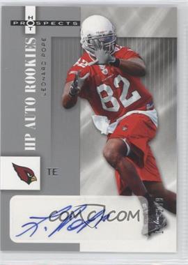 2006 Fleer Hot Prospects - [Base] #179 - HP Auto Rookies - Leonard Pope /299