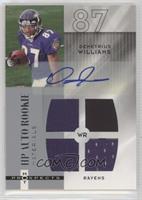 HP Auto Rookie Materials - Demetrius Williams #/999