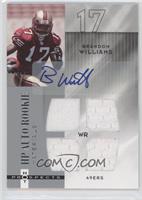 HP Auto Rookie Materials - Brandon Williams #/999