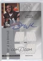 HP Auto Rookie Materials - Travis Wilson #/999