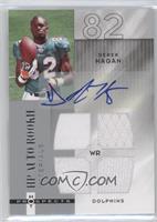 HP Auto Rookie Materials - Derek Hagan #/999