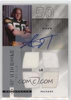 HP Auto Rookie Materials - A.J. Hawk #/999