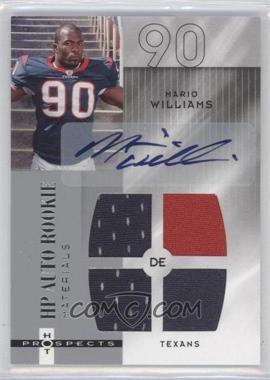 2006 Fleer Hot Prospects - [Base] #214 - HP Auto Rookie Materials - Mario Williams /999