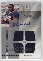 HP Auto Rookie Materials - Brandon Marshall #/999