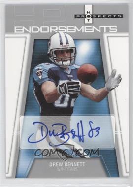 2006 Fleer Hot Prospects - Endorsements #HP-DB - Drew Bennett