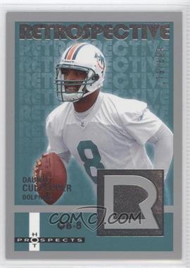 2006 Fleer Hot Prospects - Retrospective #RE-DC - Daunte Culpepper /699