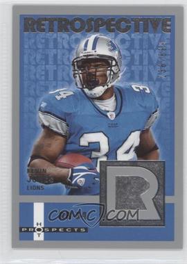 2006 Fleer Hot Prospects - Retrospective #RE-KJ - Kevin Jones /699