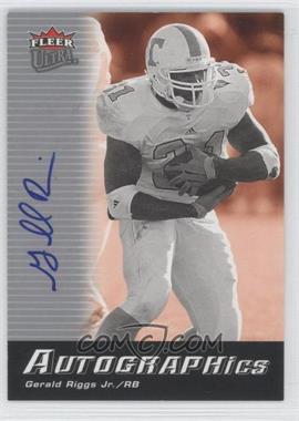 2006 Fleer Ultra - Autographics #UL-GR - Gerald Riggs Jr.