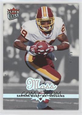 2006 Fleer Ultra - [Base] - Platinum Medallion #196 - Santana Moss /99