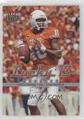 2006 Fleer Ultra - [Base] - Target Rookies #202 - Lucky 13 - Vince Young