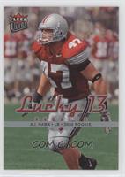 Lucky 13 - A.J. Hawk [EX to NM]