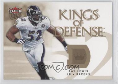 2006 Fleer Ultra - Kings of Defense #KD-RL - Ray Lewis