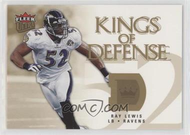 2006 Fleer Ultra - Kings of Defense #KD-RL - Ray Lewis