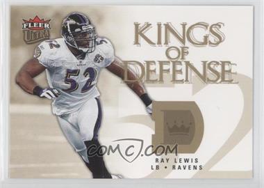 2006 Fleer Ultra - Kings of Defense #KD-RL - Ray Lewis