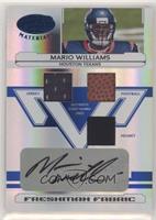 Freshman Fabric - Mario Williams #/50