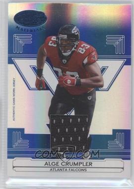 2006 Leaf Certified Materials - [Base] - Mirror Blue Materials #5 - Alge Crumpler /50