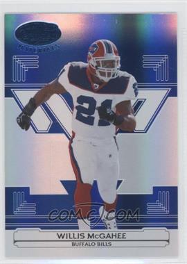 2006 Leaf Certified Materials - [Base] - Mirror Blue #19 - Willis McGahee /50