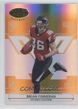 2006 Leaf Certified Materials - [Base] - Mirror Gold #6 - Brian Finneran /25