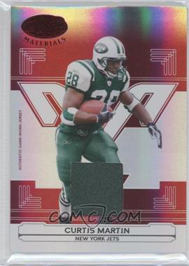 2006 Leaf Certified Materials - [Base] - Mirror Red Materials #101 - Curtis Martin /150