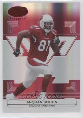 2006 Leaf Certified Materials - [Base] - Mirror Red #1 - Anquan Boldin /100