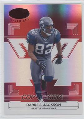 2006 Leaf Certified Materials - [Base] - Mirror Red #128 - Darrell Jackson /100