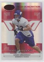 New Generation - Chad Greenway #/100