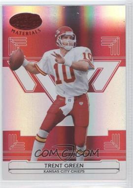 2006 Leaf Certified Materials - [Base] - Mirror Red #72 - Trent Green /100