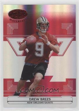 2006 Leaf Certified Materials - [Base] - Mirror Red #92 - Drew Brees /100