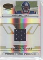 Freshman Fabric - Mario Williams #/1,400