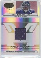 Freshman Fabric - Demetrius Williams #/1,400