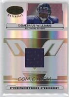 Freshman Fabric - Demetrius Williams #/1,400
