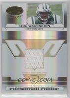 Freshman Fabric - Leon Washington #/1,400