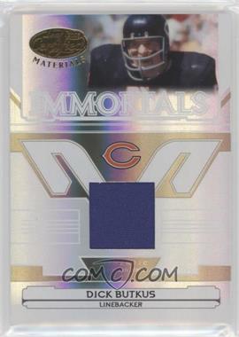 2006 Leaf Certified Materials - [Base] #251 - Immortals - Dick Butkus /150