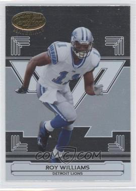 2006 Leaf Certified Materials - [Base] #51 - Roy Williams