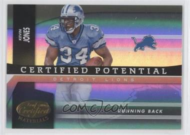 2006 Leaf Certified Materials - Certified Potential - Mirror #CP-10 - Kevin Jones /500