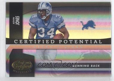 2006 Leaf Certified Materials - Certified Potential - Mirror #CP-10 - Kevin Jones /500