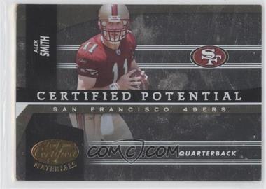 2006 Leaf Certified Materials - Certified Potential #CP-1 - Alex Smith /800