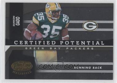 2006 Leaf Certified Materials - Certified Potential #CP-17 - Samkon Gado /800