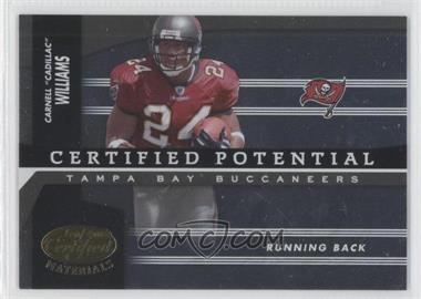 2006 Leaf Certified Materials - Certified Potential #CP-4 - Carnell "Cadillac" Williams /800