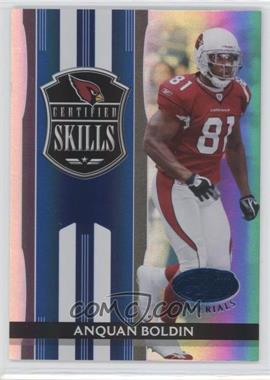 2006 Leaf Certified Materials - Certified Skills - Blue #CS-1 - Anquan Boldin /100