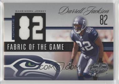 2006 Leaf Certified Materials - Fabric of the Game - Jersey Number #FOTG-88 - Darrell Jackson /82