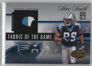 2006 Leaf Certified Materials - Fabric of the Game - Team Logo #FOTG-138 - Steve Smith /25