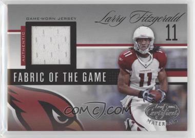 2006 Leaf Certified Materials - Fabric of the Game #FOTG-109 - Larry Fitzgerald /100