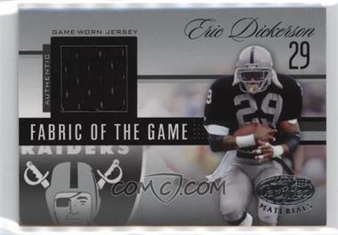 2006 Leaf Certified Materials - Fabric of the Game #FOTG-16 - Eric Dickerson /100