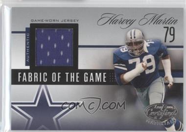 2006 Leaf Certified Materials - Fabric of the Game #FOTG-21 - Harvey Martin /100