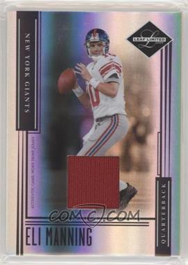 2006 Leaf Limited - [Base] - Limited Threads Jersey Prime #57 - Eli Manning /30