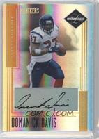 Domanick Davis #/50