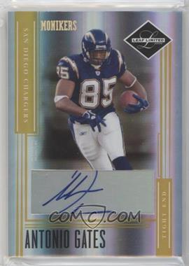 2006 Leaf Limited - [Base] - Monikers Gold #28 - Antonio Gates /85