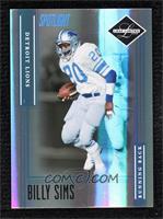 Billy Sims #/1