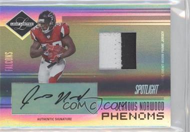 2006 Leaf Limited - [Base] - Silver Spotlight #274 - Phenoms - Jerious Norwood /25